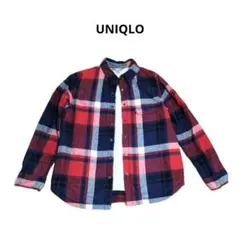 UNIQLO Ｓ チェック ボア シャツ ジャケット