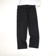 【アズールバイマウジー】シンプル ストレッチパンツ『S』ブラック　合わせやすい