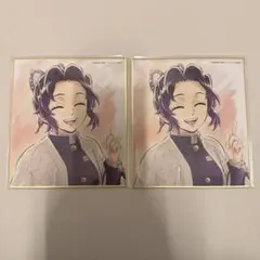 鬼滅の刃　複製ミニ色紙　柱稽古編　胡蝶しのぶ