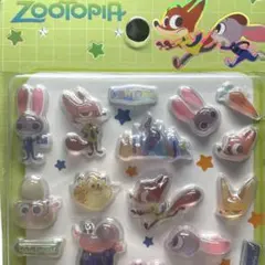 Zootopia 透明シール