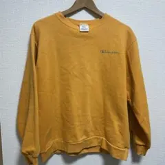 Champion Sサイズ　オレンジスウェット