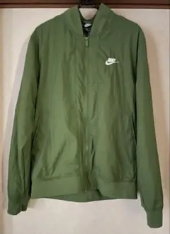 【中古美品】NIKEナイキ オリーブグリーン ジャンパーMサイズ