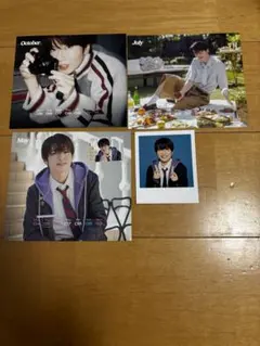 Snow Man カレンダー2026 インスタント写真風カード