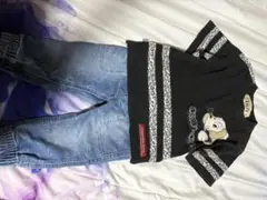 ガルフィー 子供Tシャツ と ギャップデニム子供パンツ まとめ売り秋冬 90