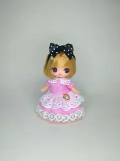 2050☆　ハンドメイド　ぷちリカちゃん　ワンピース　服