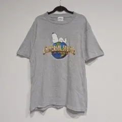USJ ユニバーサルスタジオジャパン スヌーピー 半袖 Tシャツ 地球儀のサムネイル