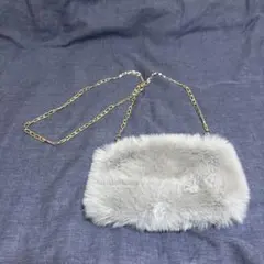 ファーバック　グレー