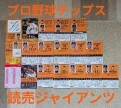 カルビー プロ野球チップス 読売ジャイアンツ カード 2017〜2019年セット