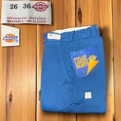 希少【デッドストック】80s USA製 ディッキーズ パンツ チビタグ w26