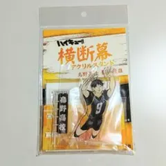 (おまけフレークシール付き)ハイキュー 横断幕アクリルスタンド 影山飛雄