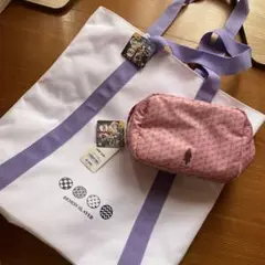 新品　鬼滅の刃　トートバッグ　ポーチ　ジーユー　ねずこ