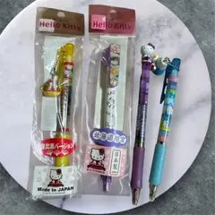 平成レトロ　ハローキティ ご当地ボールペン 4本セット