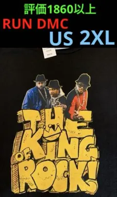 ◼️新品未使用2XL◼️RUN DMC◼️US Tシャツ◼️クロスカラーズ◼️RAP Tのサムネイル