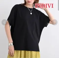 インディヴィ シアースリーブデザインブラウスのサムネイル