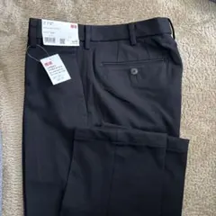 ユニクロ　ウォームスマートパンツ　ネイビー　ウエスト79cm