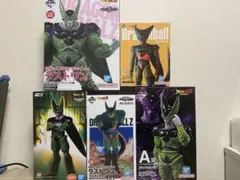ドラゴンボール　一番くじ　セル　フィギュア　セット