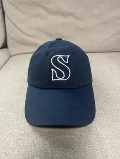 SATUR セター キャップ コントラスト カラースティッチダイド ネイビー
