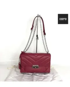 MICHAEL KORS マイケルコース ショルダー バッグ キルティング 赤のサムネイル