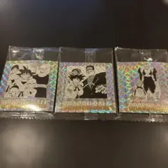 ドラゴンボール　40周年記念　シールウエハースシール３枚セット