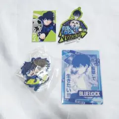 ブルーロック ブルロ 潔世一 クリアカード ラバスト ステッカー