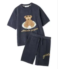 新品未使用❣️】GELATO PIQUE 恐竜柄 ルームウェア セットアップ 