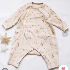 mocmof モクモフ お着替え簡単ロンパース ピンク おもちゃ箱 70