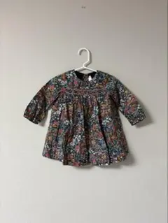 【美品】Bonpoint ボンポワン 花柄 ワンピース 18M