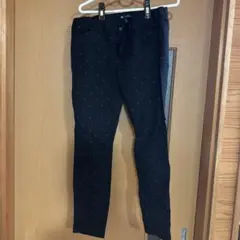Gap Slim City スキニーパンツ ブラック ドット柄 US2