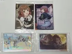 学園アイドルマスターウエハース3 花海佑芽(スーパーレア含) 4枚セット