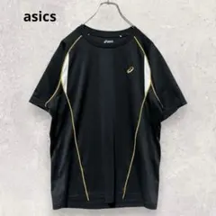 asics アシックス スポーツ Tシャツ XL 吸汗速乾 ブラック ランニング