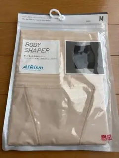 エアリズム ボディシェイパーノンラインショーツ Mサイズ ベージュ スムース