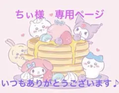 ちぃ様　専用ページ