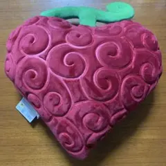 新品　ワンピース クッション 悪魔の実エンボスクッション　オペオペの実