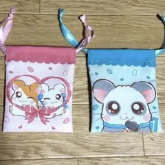 ハム太郎 100均 プチ袋 巾着