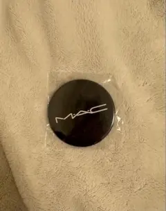MAC ノベルティ(非売品)マック 手鏡 コンパクトミラー 丸型 ブラック