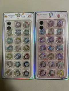 ki ra★coro おはじきシール　だいふくとしゅがのん2種類セット