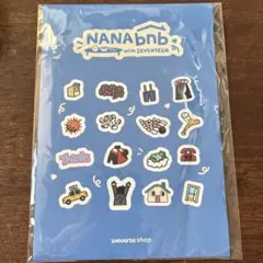 セブチ ナナ民泊　購入特典　ユニットトレカ　セット　NANA bub ステッカー