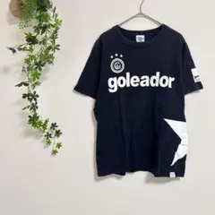 ［goleador］クルーネックTシャツ（M）半袖　ネイビーのサムネイル