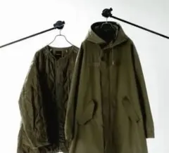 Pnuk96様専用 モッズコート　オリーブ色 レイジブルー