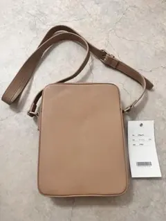 ENDER PRODUCTS フェイクレザー　タテミニショルダーバッグ　タグ付き