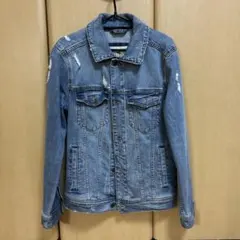 Hollister ダメージ加工 デニムジャケット