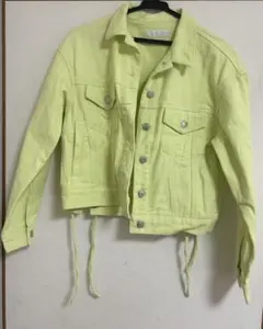 レディース　ブルゾン　デニム