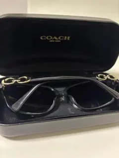 【最終値下げ】COACH ブラック サングラス ケース付き