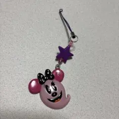 ミニーマウス ゴースト ストラップ