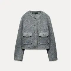 ZARA ブークレショートジャケット　Sサイズ