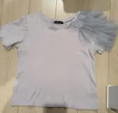 【値下げ】【INTERPLANET】 チュールフリル Tシャツのサムネイル