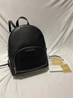 MICHAEL KORS ブラックレザーリュック