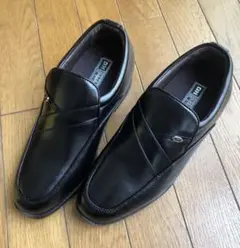 メンズ　DH XILIYA 黒　スリッポン ビジネスシューズ　￼24cmEEEE