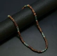 ネックレス　ボヘミアン　インディアンジュエリー　ターコイズ