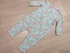 Baby GAP 小花柄 長袖 ロンパース 60cm 3-6months 新生児
